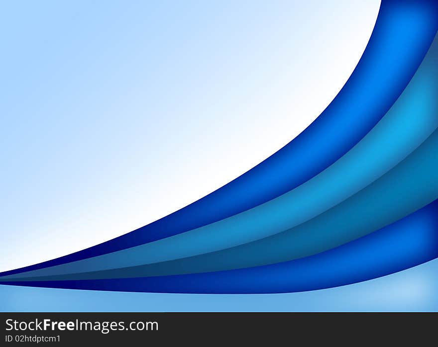 Soothing Blue and Aqua Curves Background Pattern. Soothing Blue and Aqua Curves Background Pattern