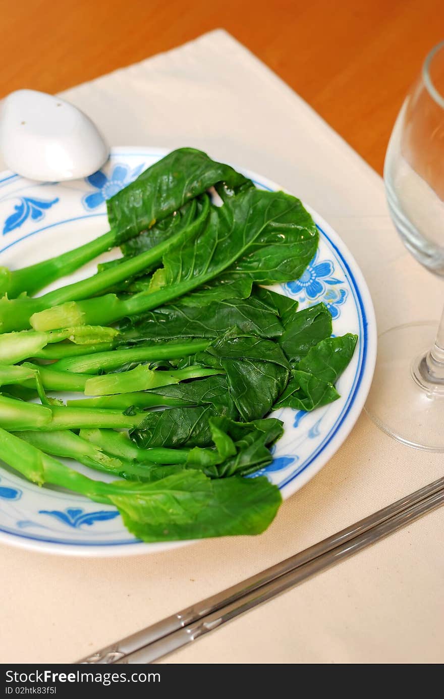 Chinese style healthy vegetables