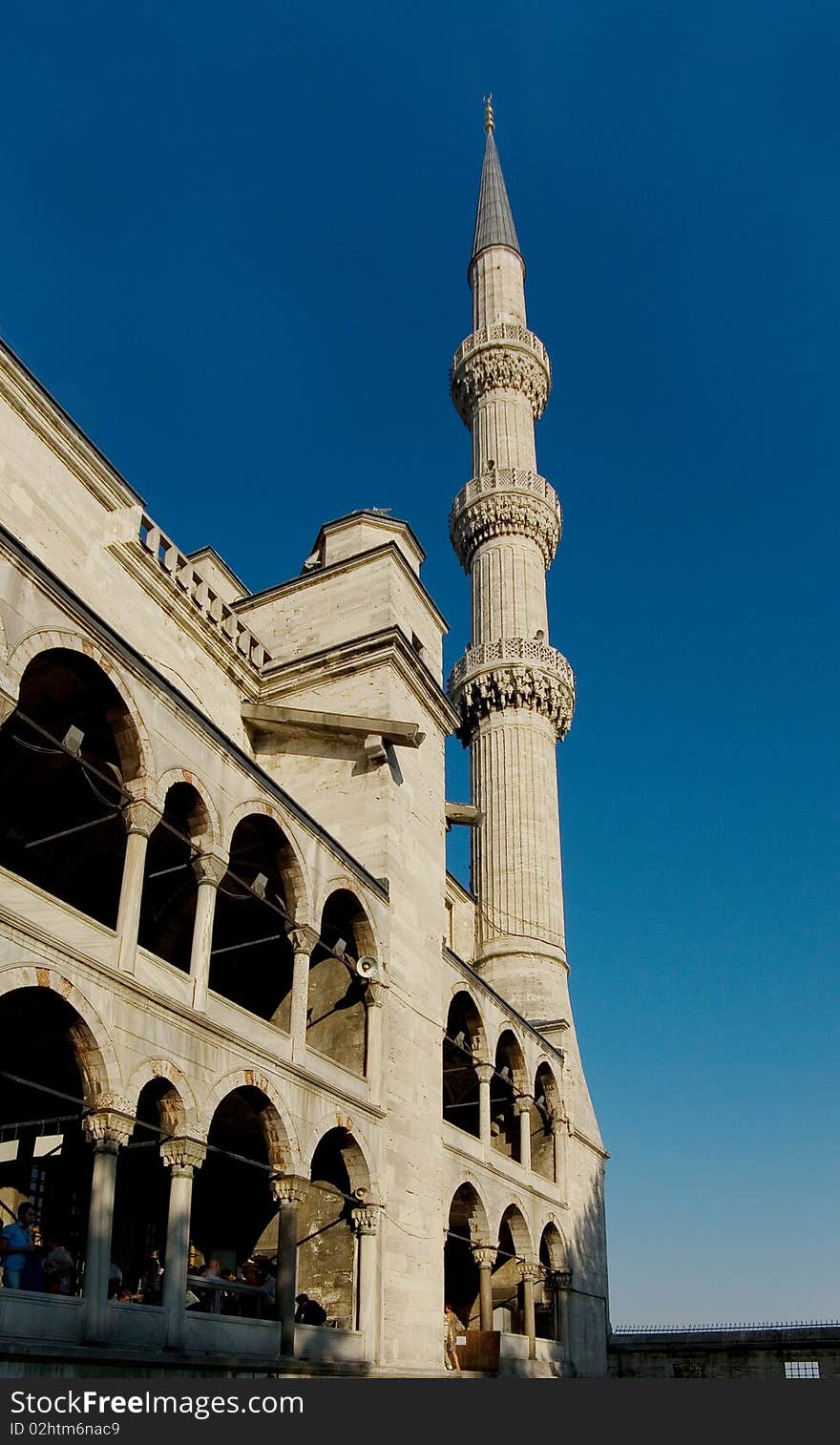 Old tower from a stone, in which mosque. Old tower from a stone, in which mosque.