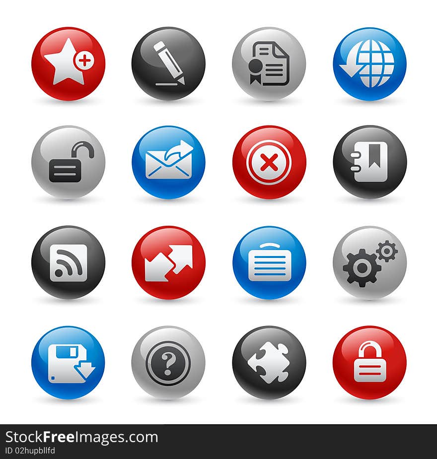 Graphite icons for your website or presentation. Graphite icons for your website or presentation.