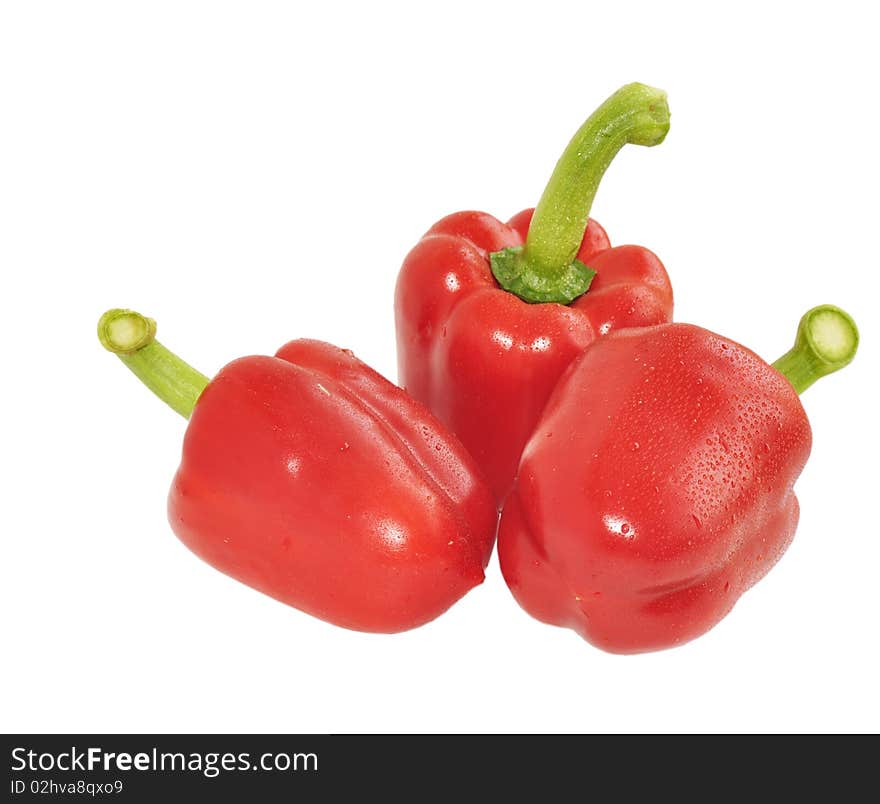 Red sweet pepper.