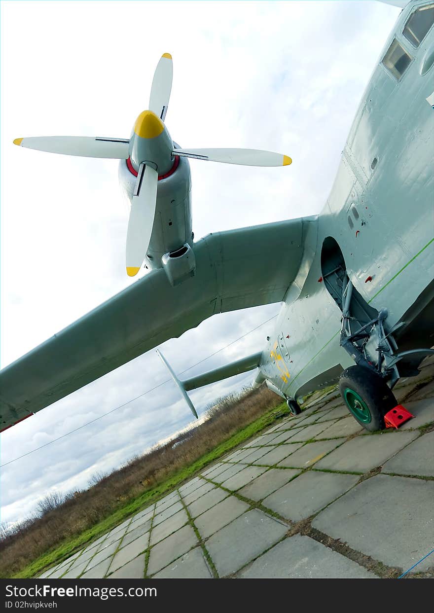 Wing Of Military Plane