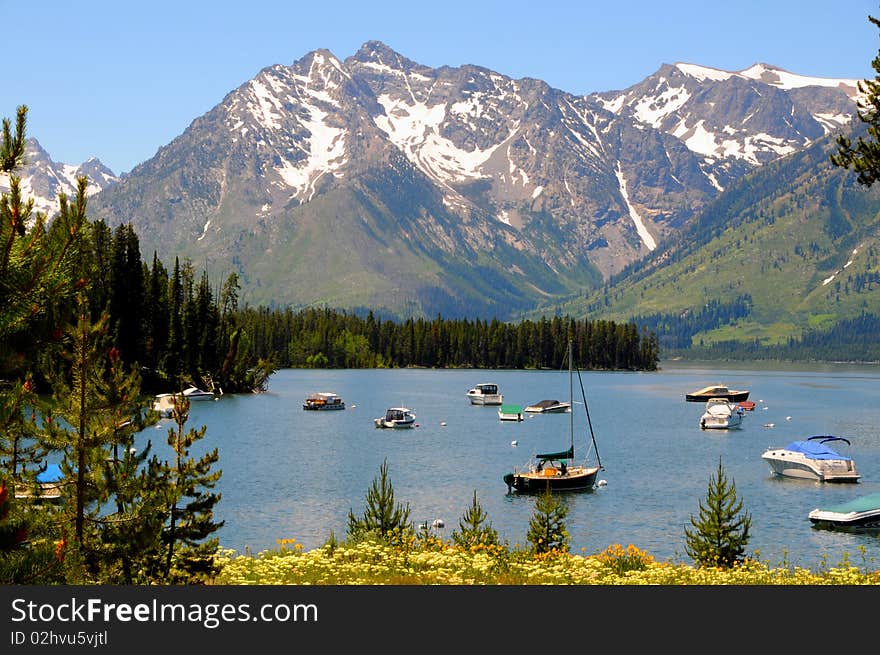 Teton s lake