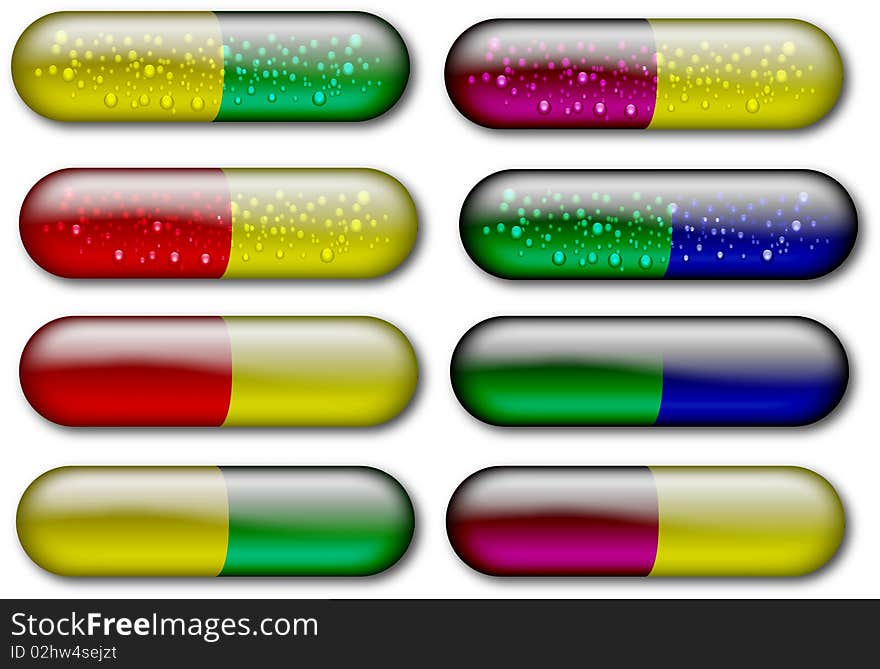 Colourfull Pills