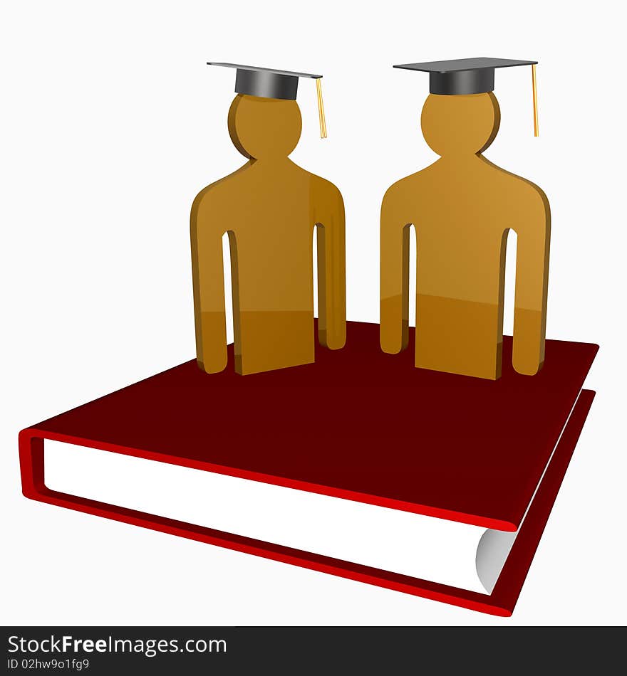 Education and graduation icon