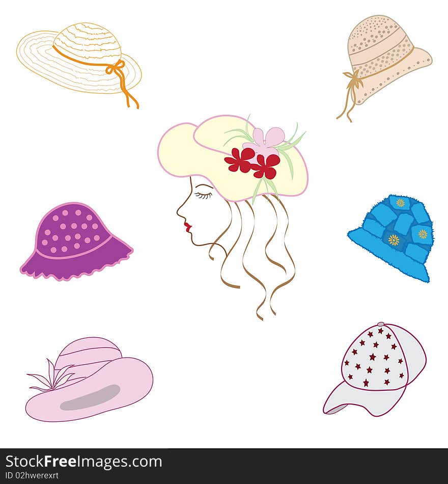 Summer hats for woman