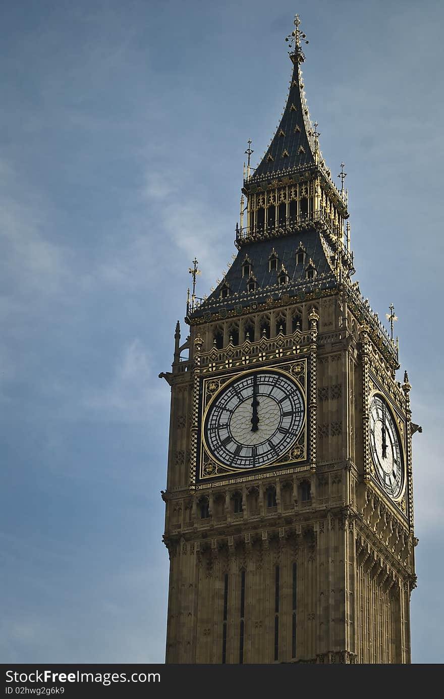 Beautiful tourist attraction of London Big Ben. Beautiful tourist attraction of London Big Ben