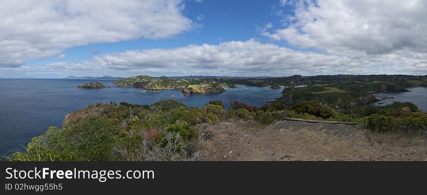 New Zealand Coast Panorama