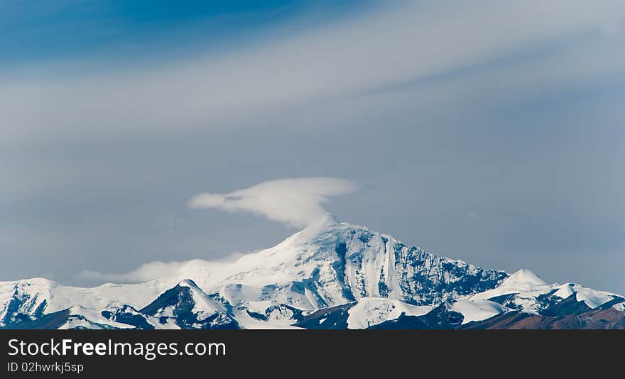 Scenery of mountains and lakes in Tibet. Scenery of mountains and lakes in Tibet