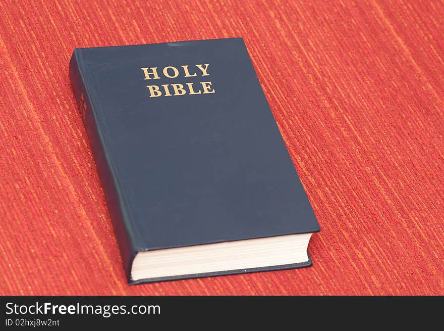 Close up shot of the holy bible