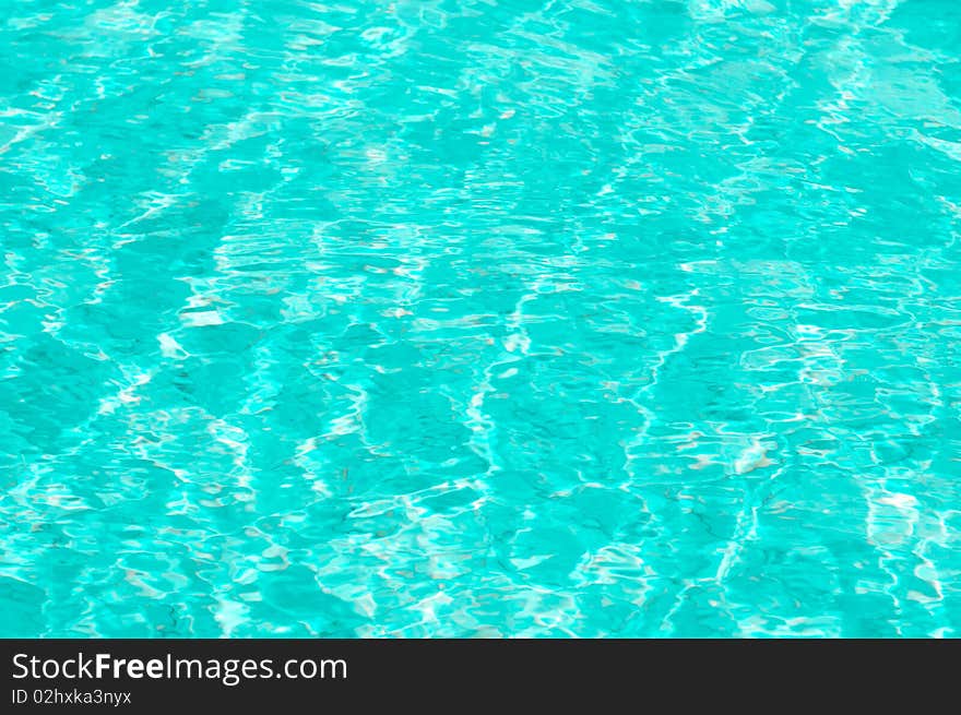 Beautiful patterns at a swimming pool