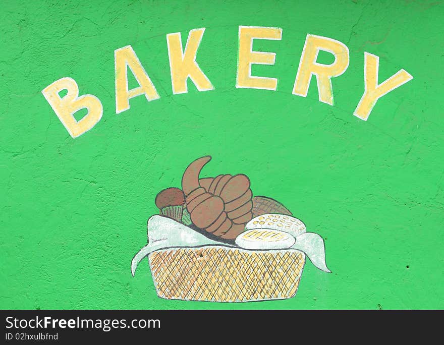 Home Made Bakery Sign