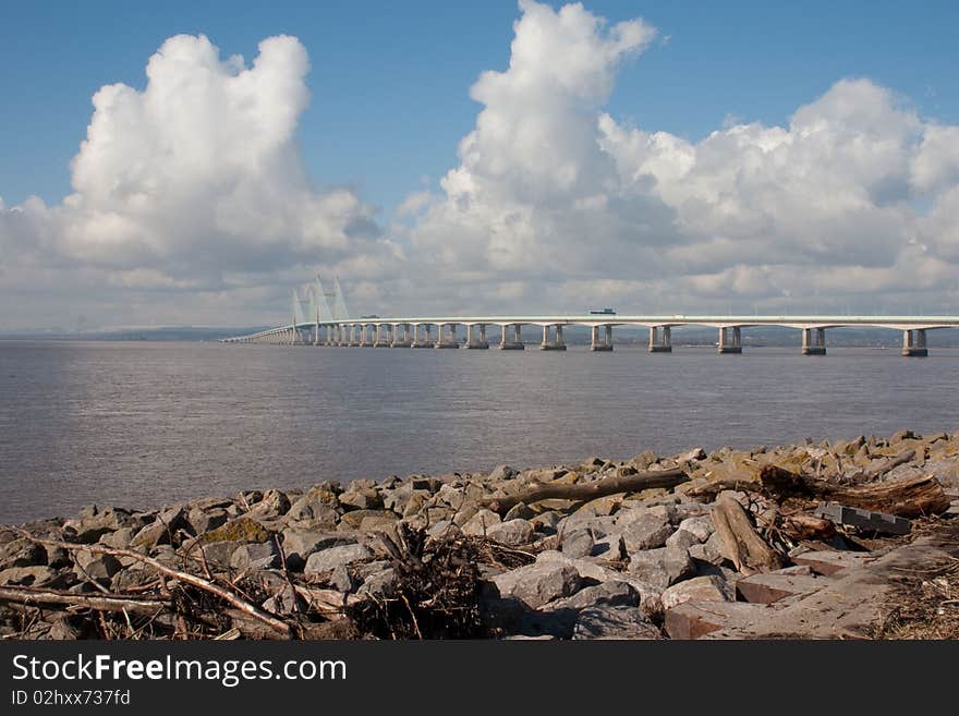 Severn Beach In Spring Time