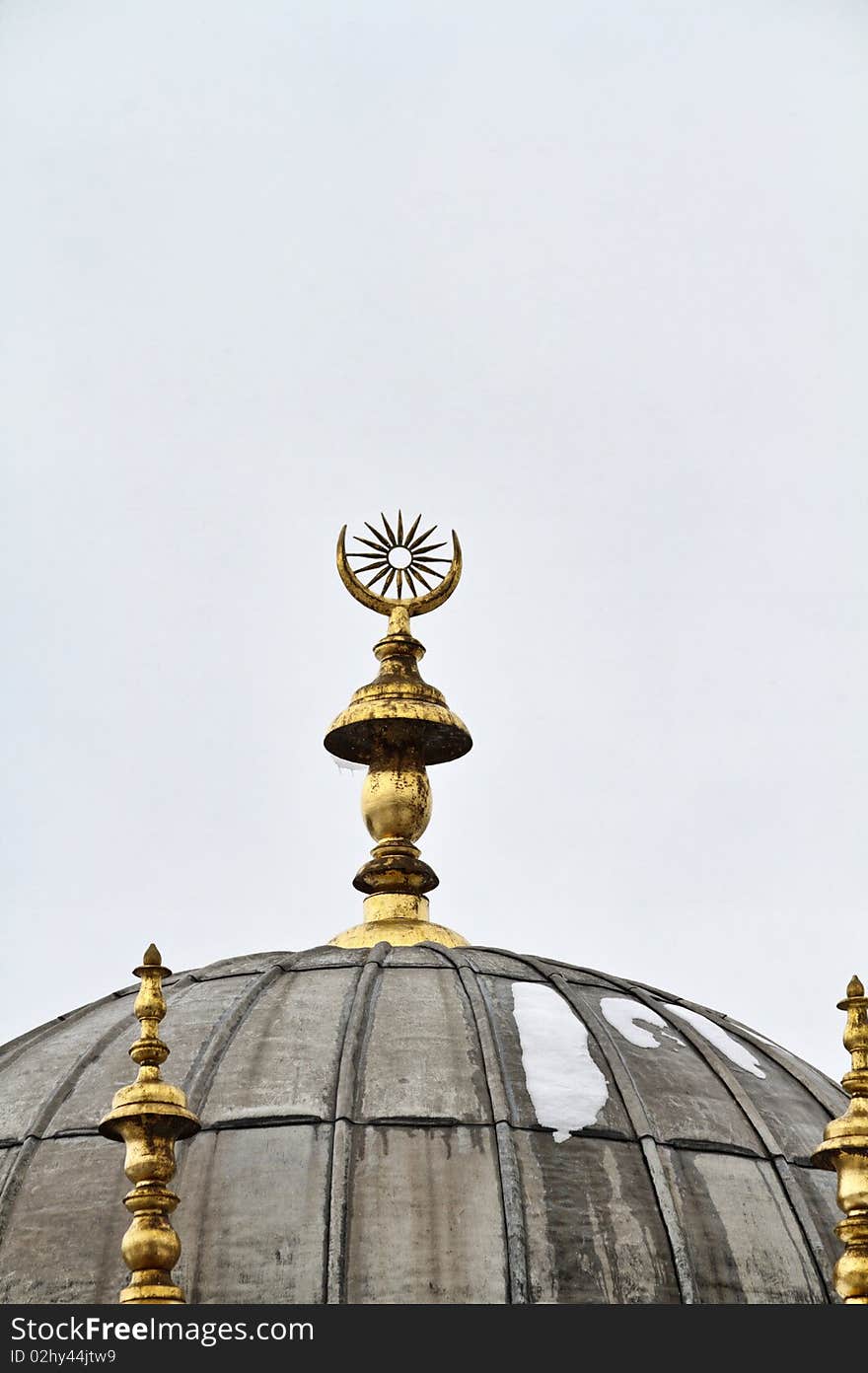 Turkey, Istanbul, Topkapi Palace, roof decorations