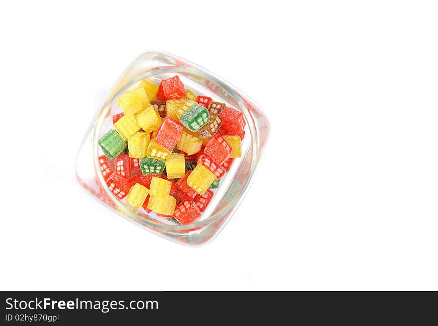 Delicious Sweet Candies In Sugar