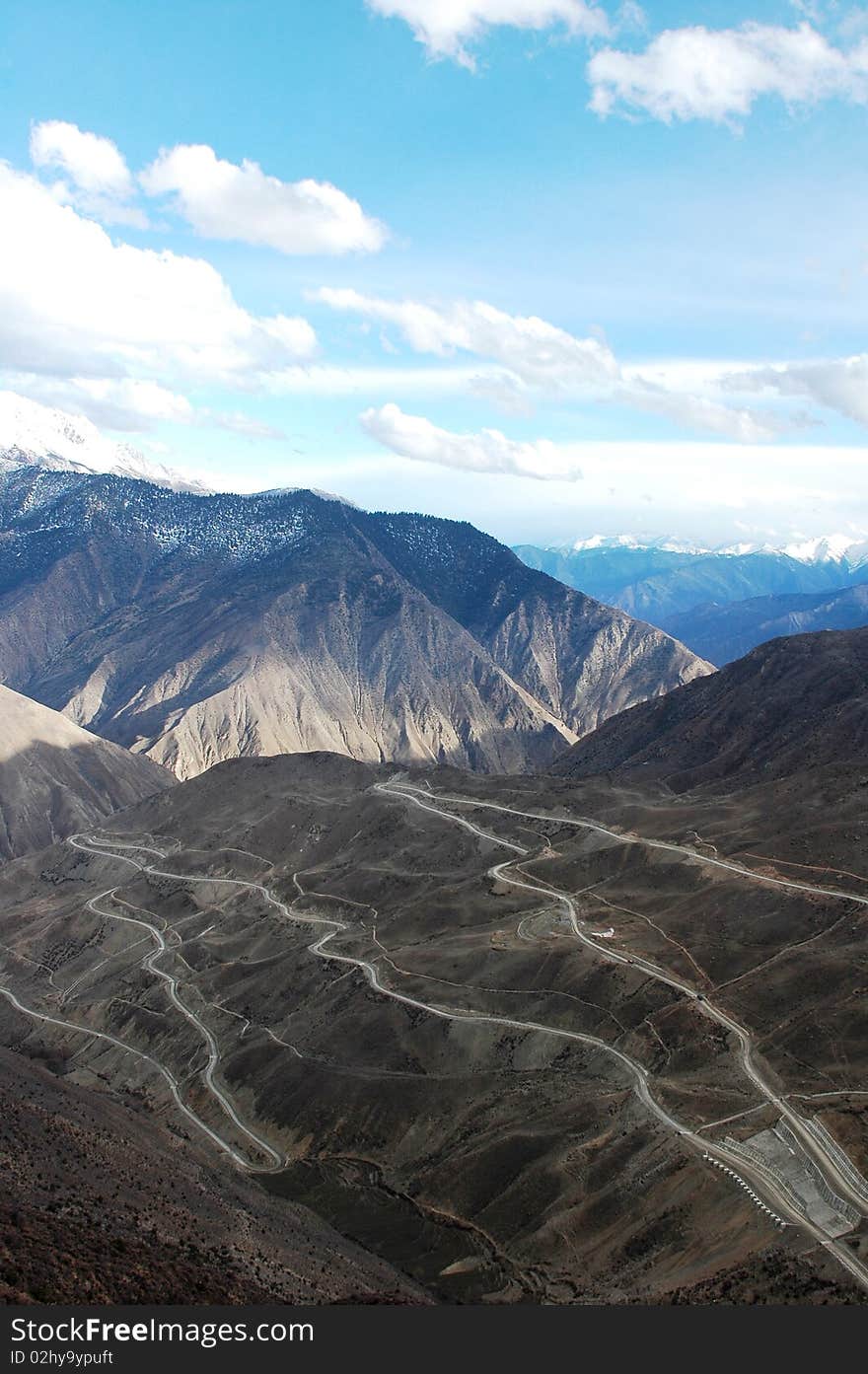 Road In Tibet