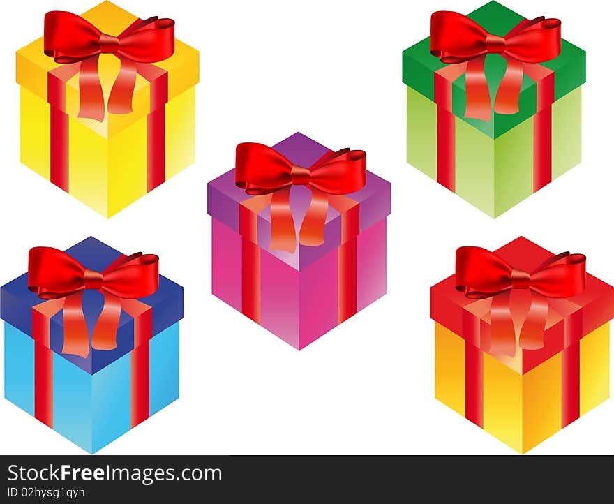 Color Vector gift box set