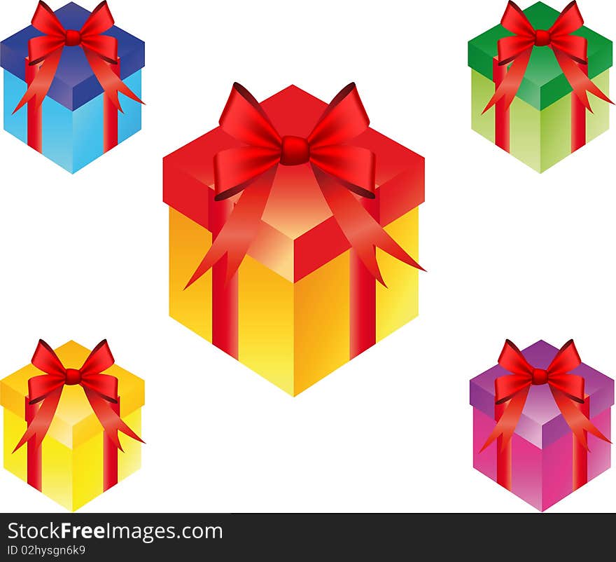 Color Vector gift box set