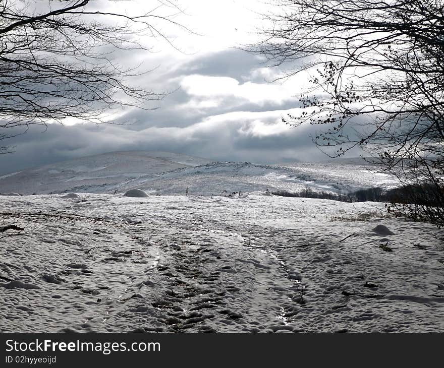 When spring replaces winter, the sun melts down the snow creating spectacular views. When spring replaces winter, the sun melts down the snow creating spectacular views.