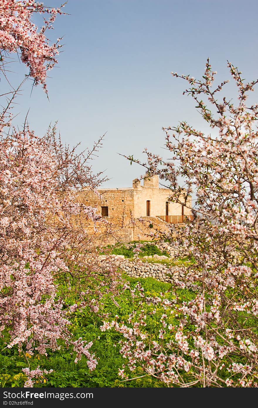 Monastery of St. John Theologian at Ancient Aptera in Crete, Greece