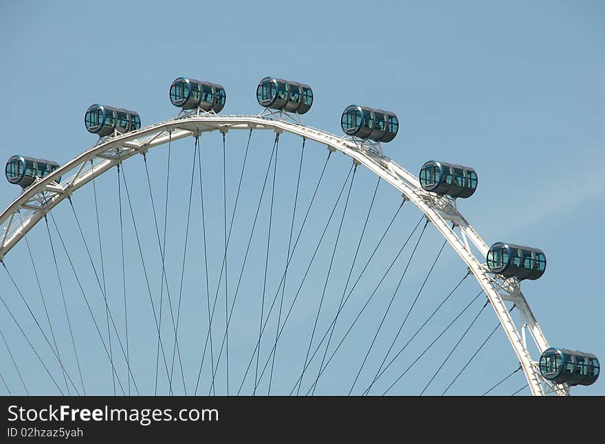 Cylindrical Cars on Ferris Wheel