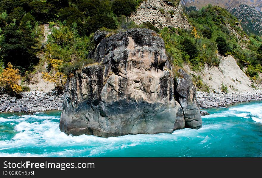 Scenery in Tibet