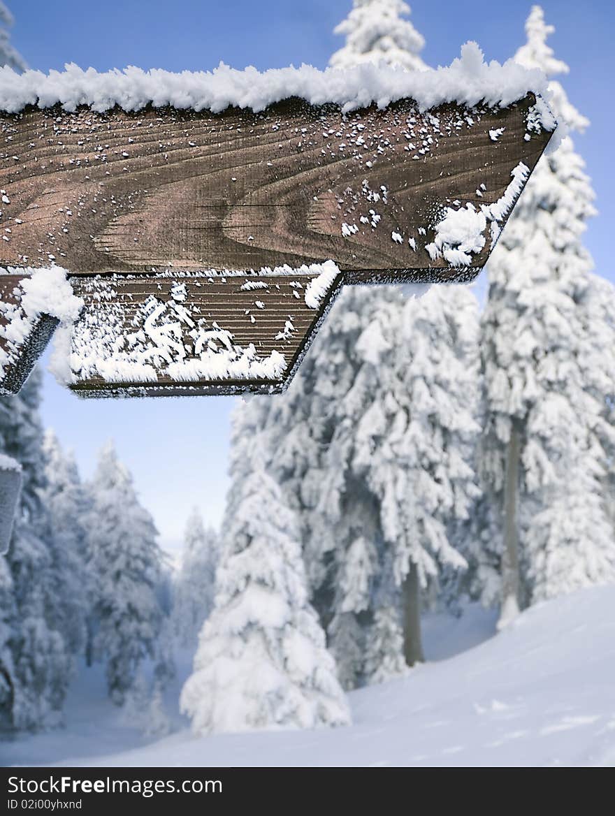 Wooden Signpost