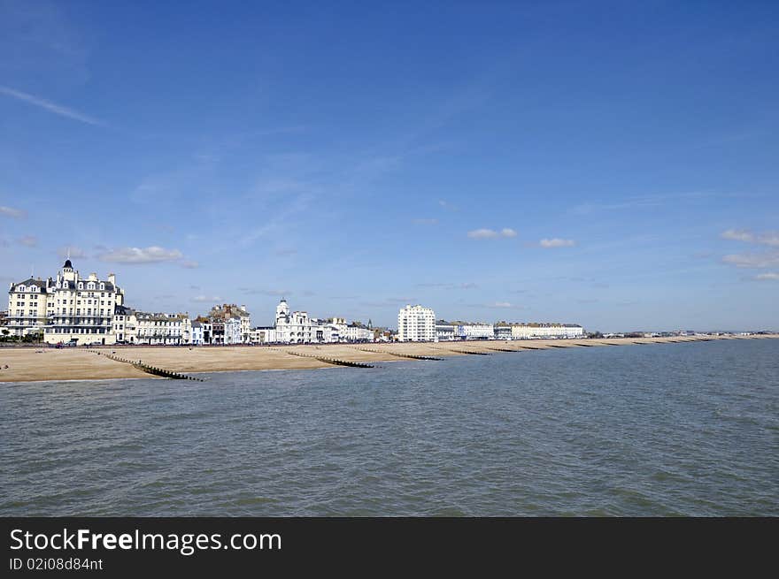 Sussex coast at Eastbourne