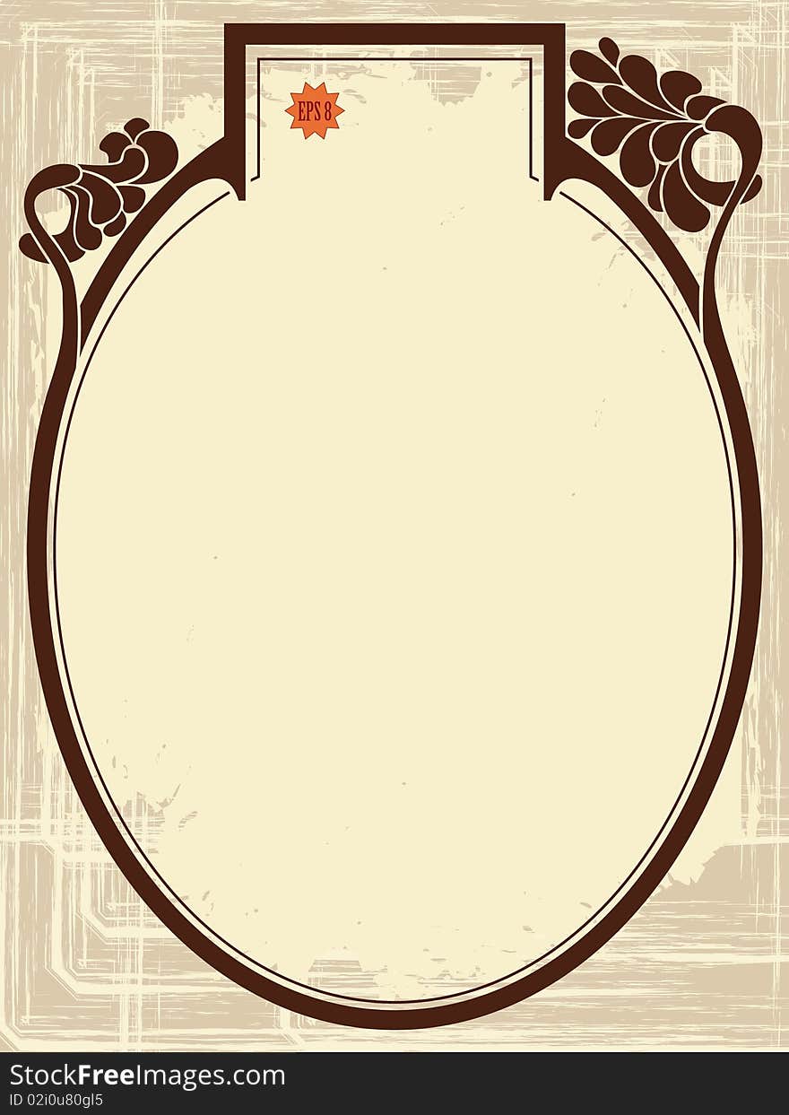 Art-Nouveau Border