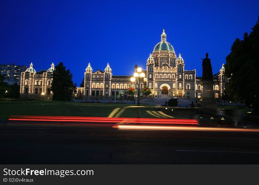 Parliment Building in Victoria, vancouver Island British Columbia Canada. Parliment Building in Victoria, vancouver Island British Columbia Canada