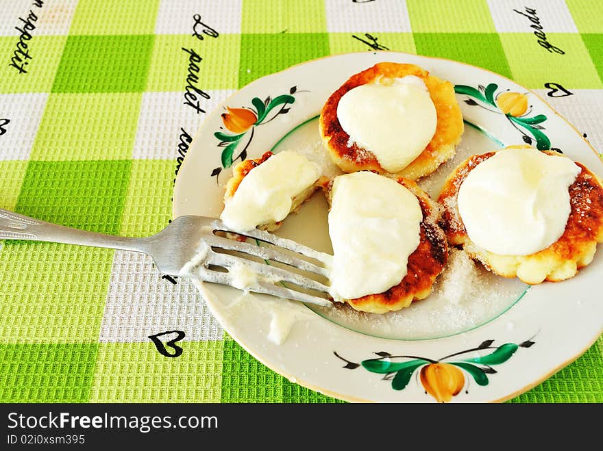 Fried Cheese Fritters