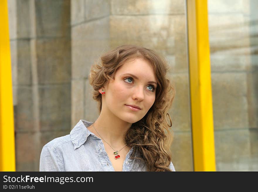 Young Girl With Long Hair