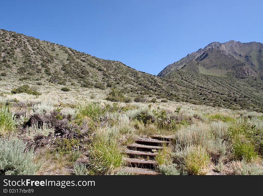 Sierra Nevada mountains in California. Sierra Nevada mountains in California