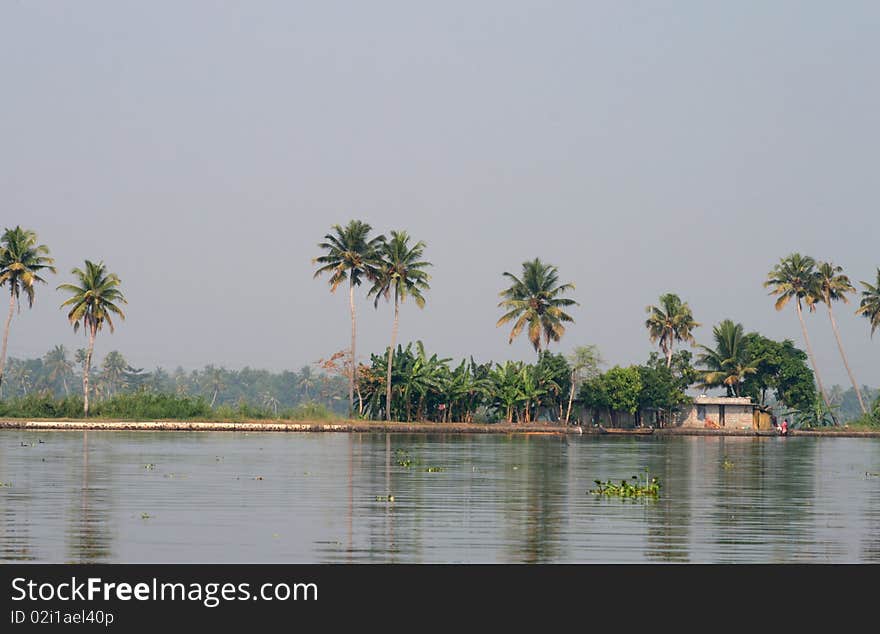 Backwaters of Alapuzha