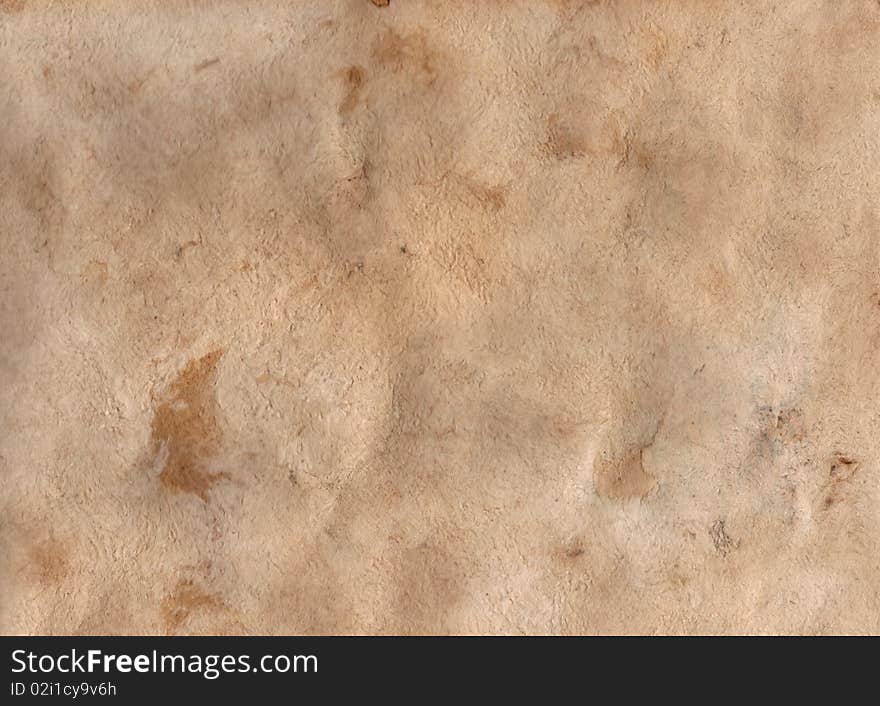 Texture of old paper natural fibers