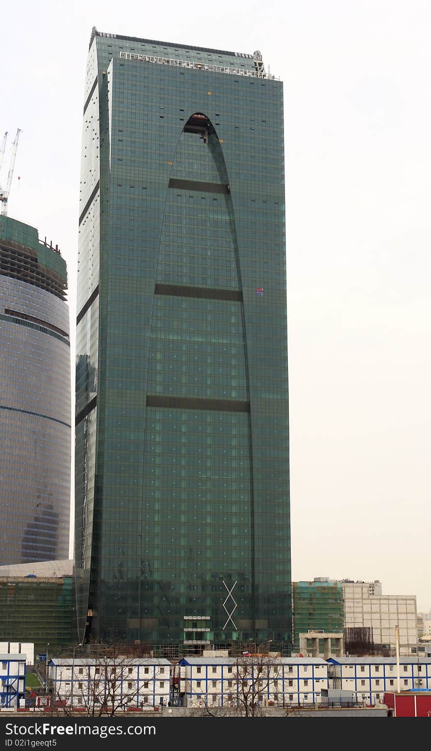 Building of the international business centre of Moscow - City. Building of the international business centre of Moscow - City