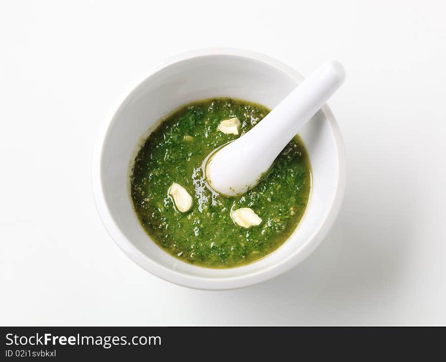 Basil pesto