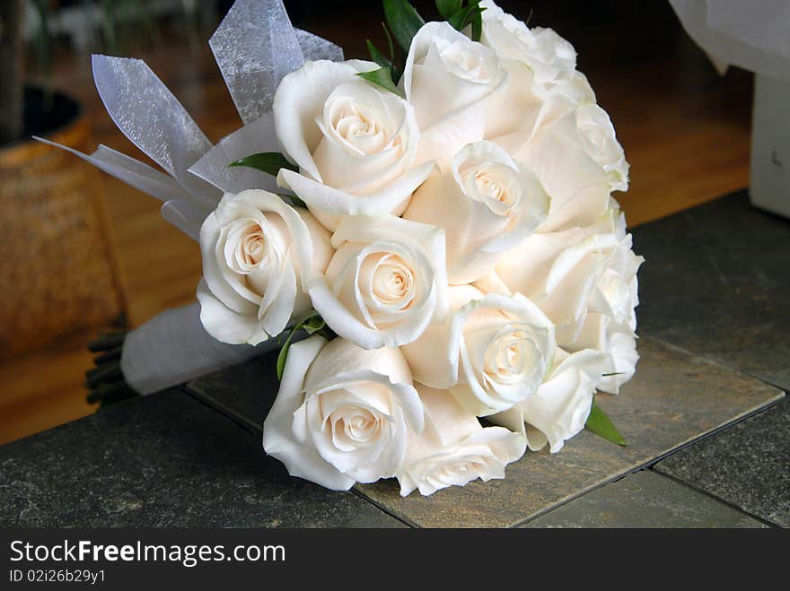 Wedding flower bouquet, close up image. Wedding flower bouquet, close up image