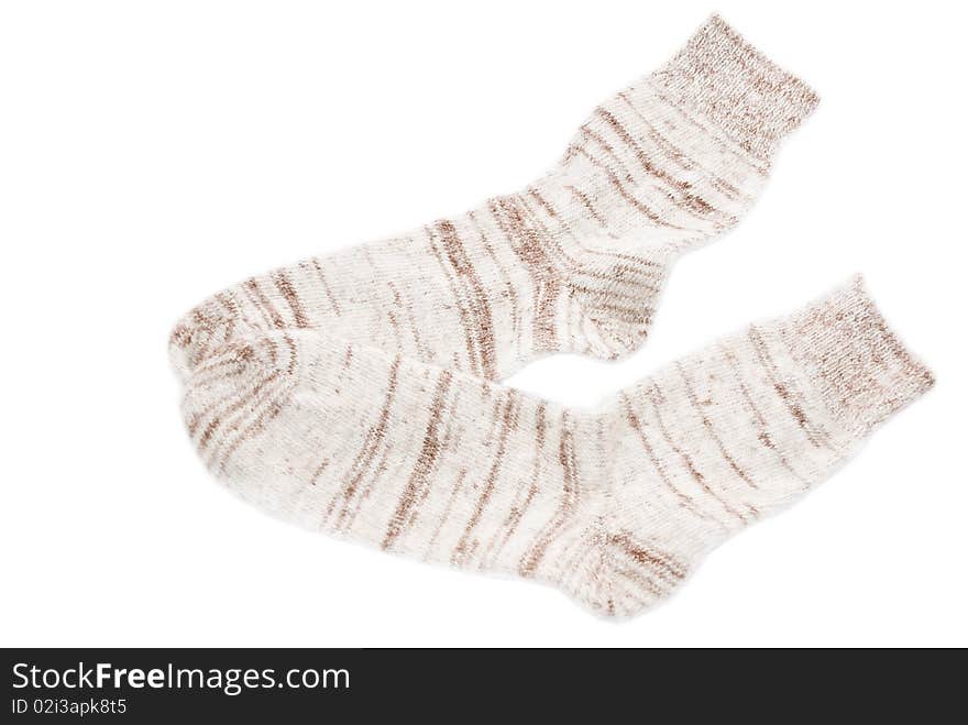 Knitted socks