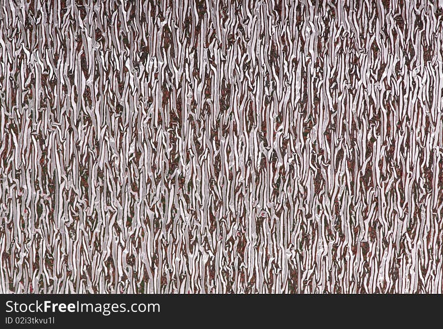 Mirror foil wrinkled for background. Mirror foil wrinkled for background