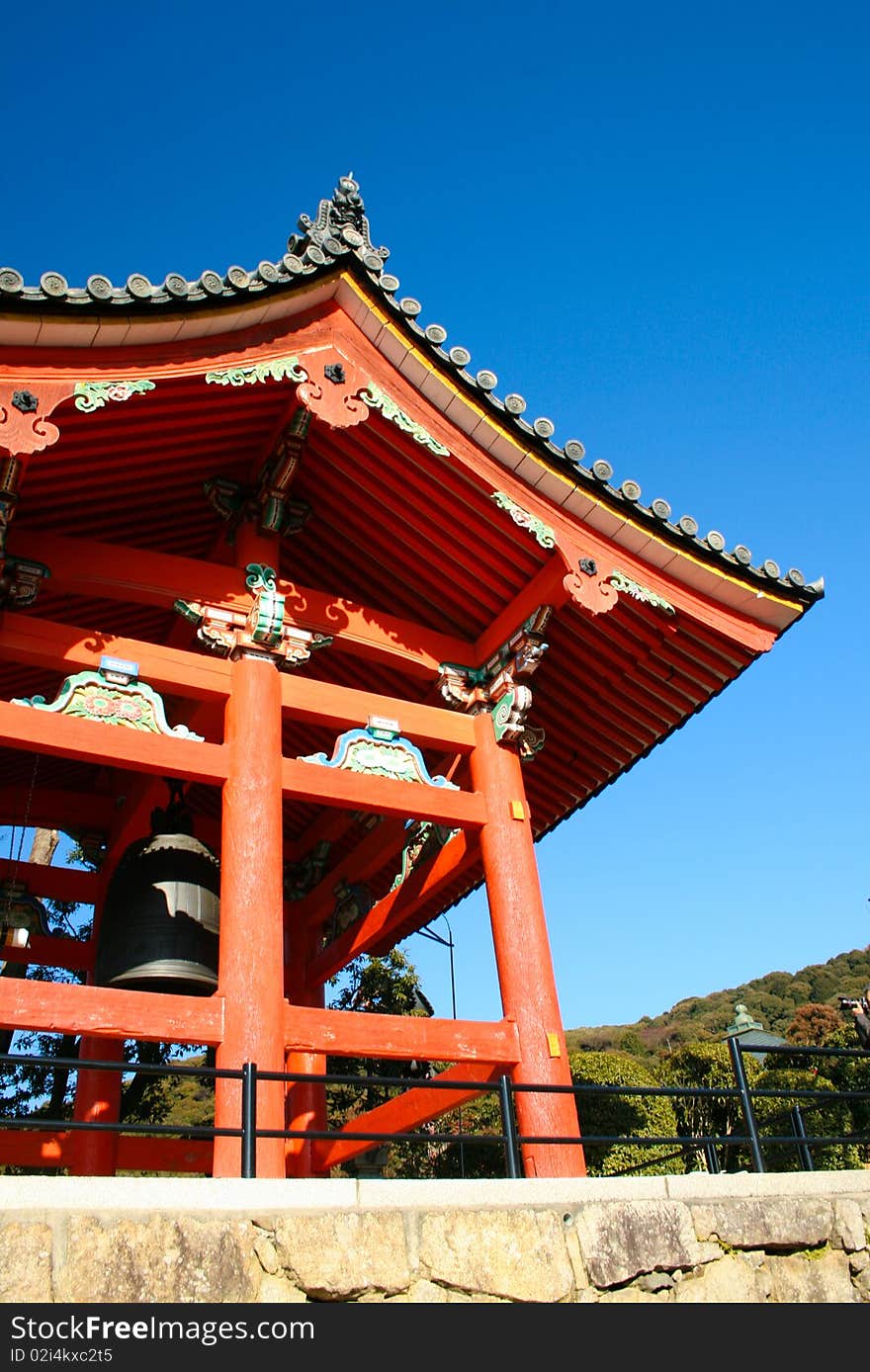 Bell pavilion at Kiyomizu