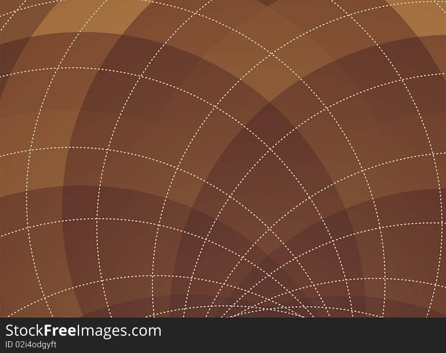 Brown spiral background