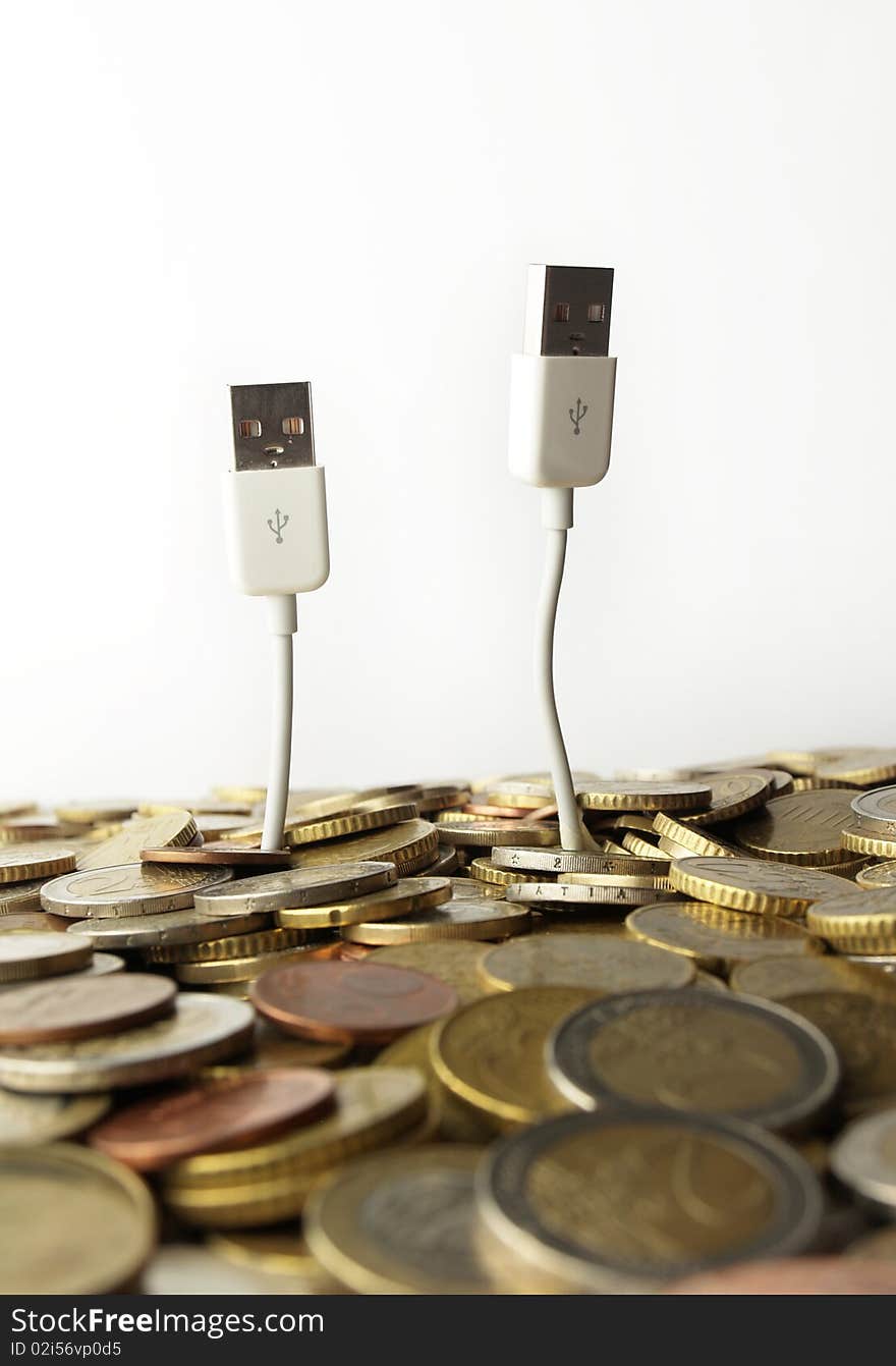 Money and usb trees