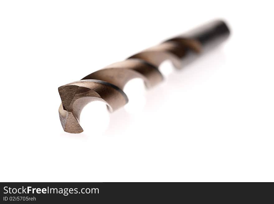 Shallow Focus Macro Of A Drill Bit