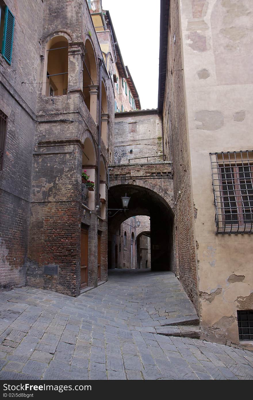 Old Street In Tuscany