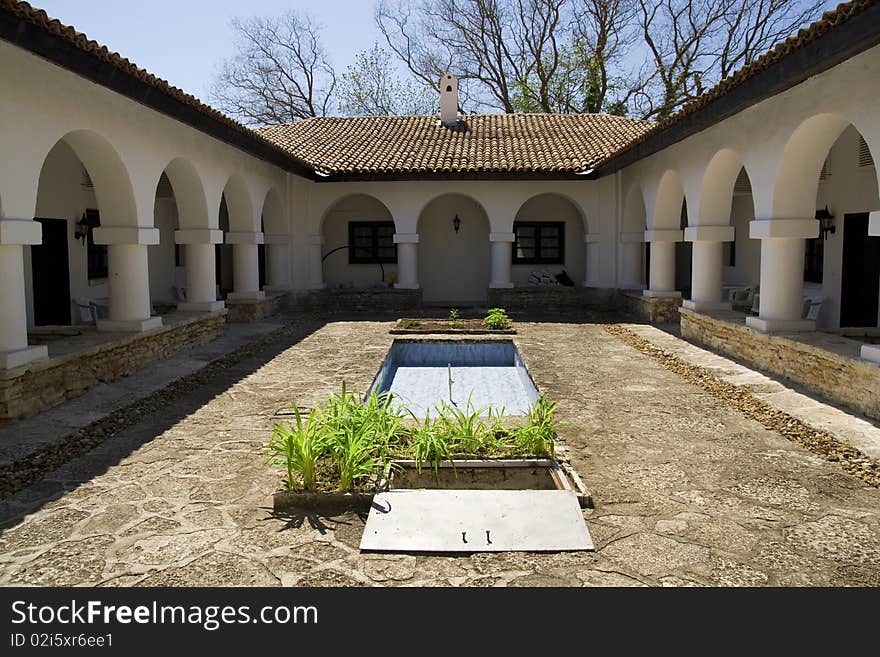 Balchik Castle interior