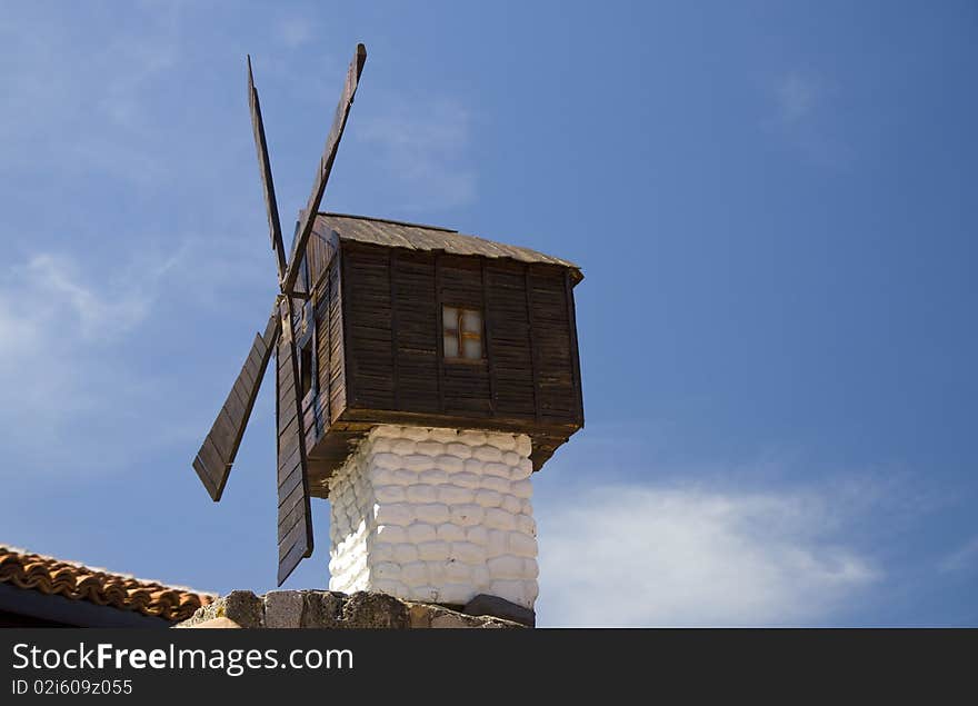 Bulgarian wind mill