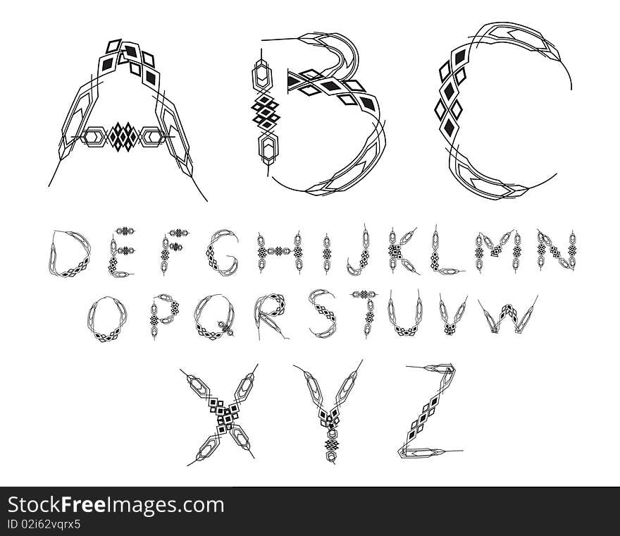 Stylish Alphabet