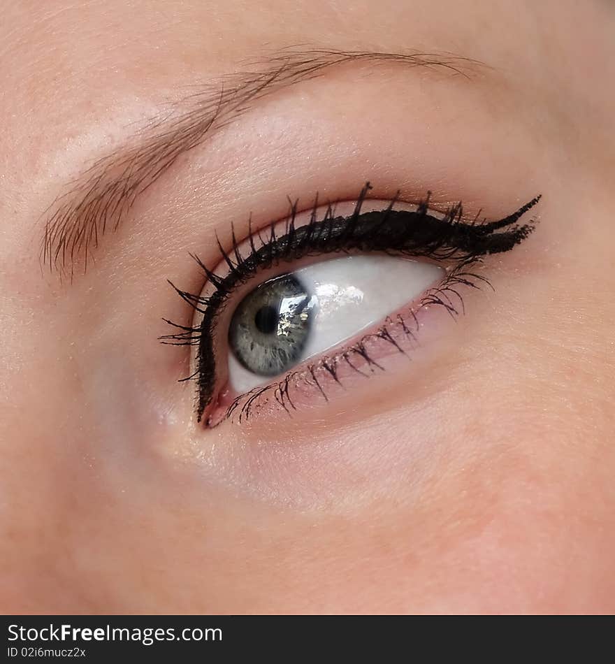 Beautiful Woman Eye