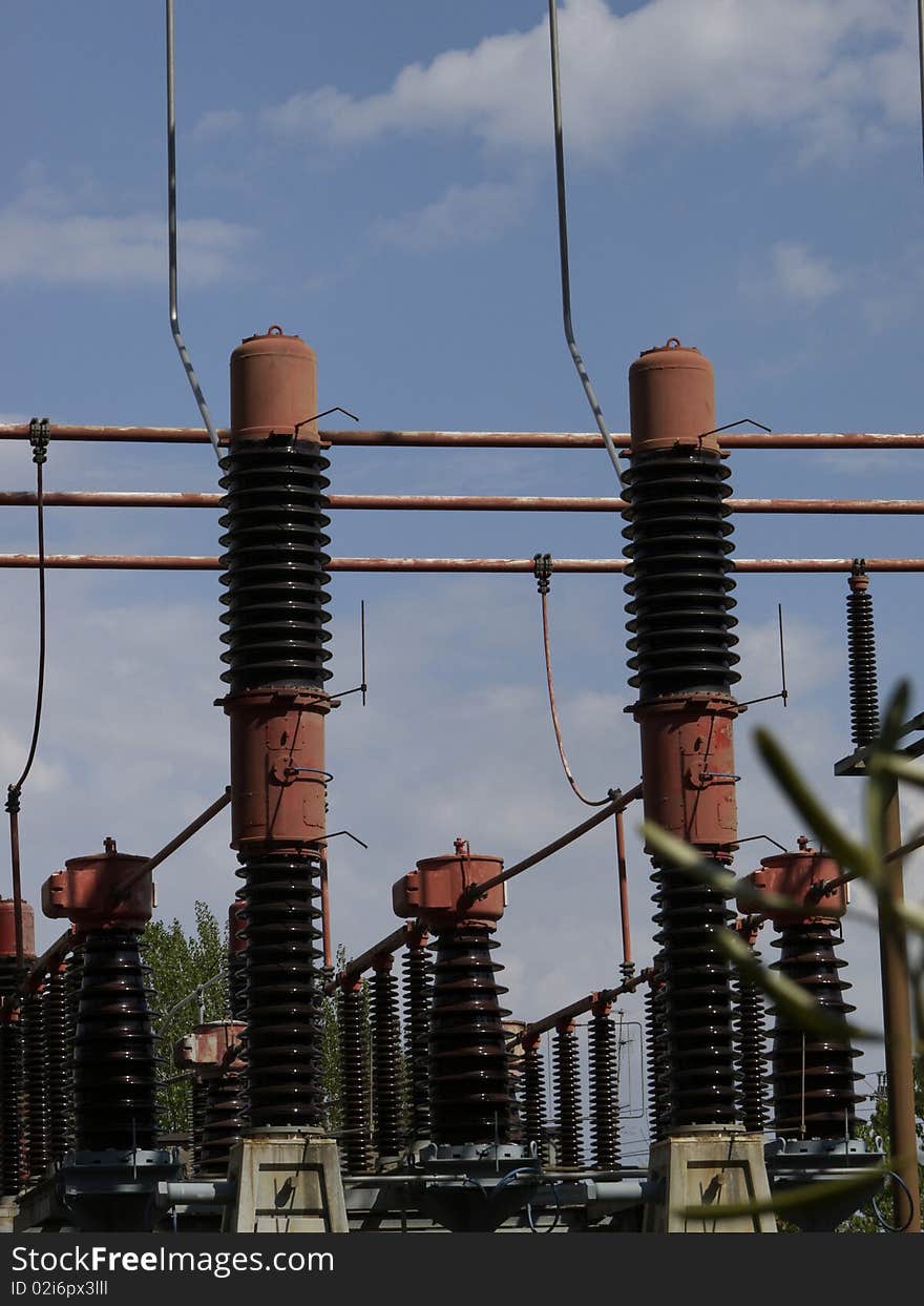 Electrical tower near the place where i live